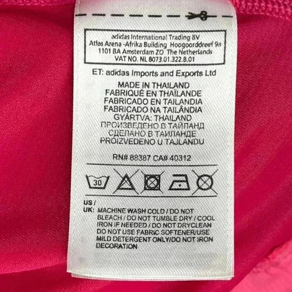 ADIDAS‎ Climachill ladies athletic shirt pink large - Picture 8 of 10